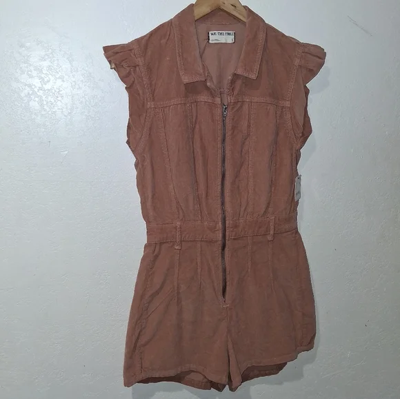 NWT WE THE FREE My Type Corduroy Romper - Picture 4 of 7